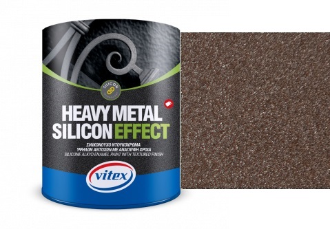 Vitex Heavy Metal Silicon Effect  - štrukturálna kováčska farba  774 Antique 2,25L